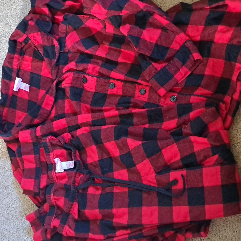 Wondershop by Target Buffalo Plaid pajamas.